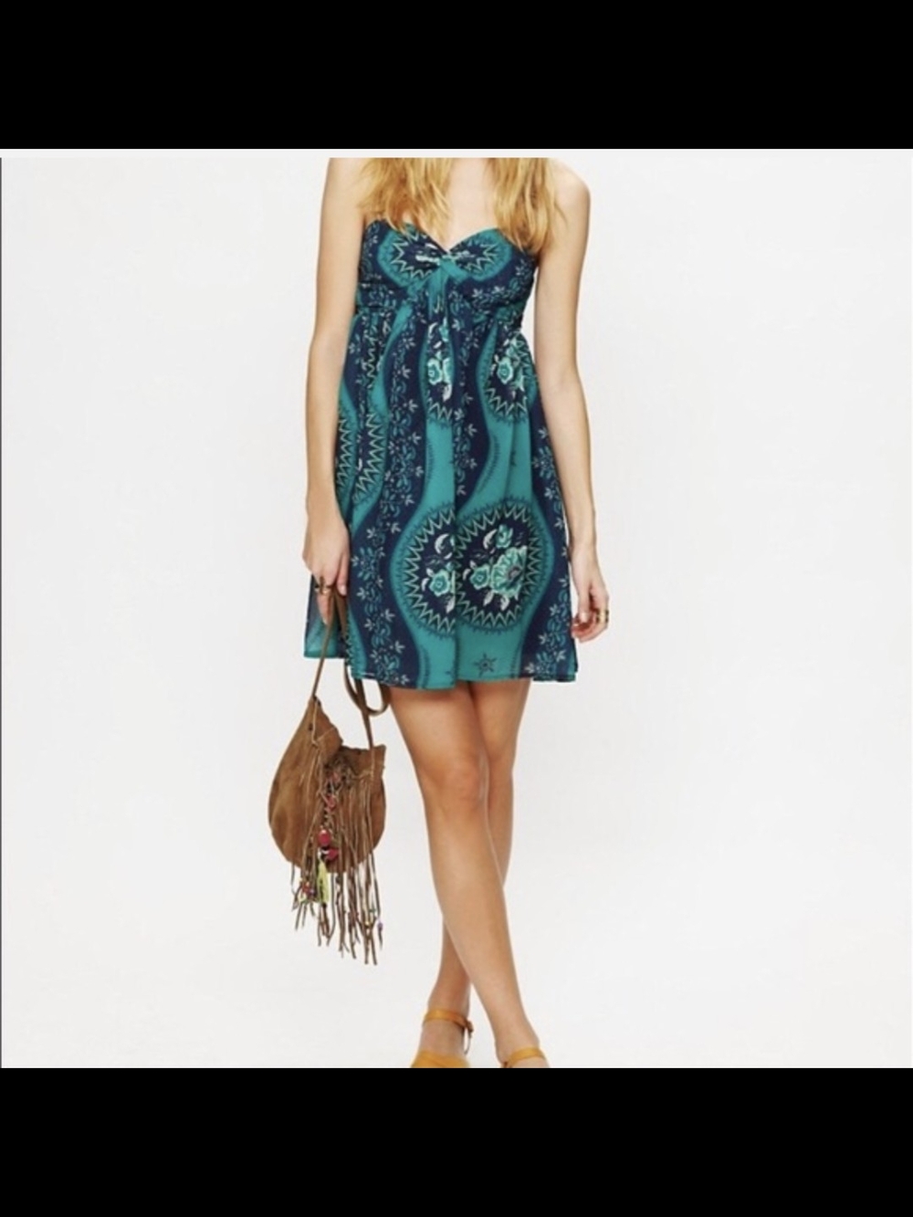 Free People Eternal Spring Babydoll Dress Size M